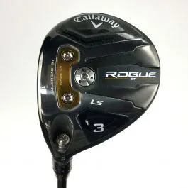 USED LEFT HAND CALLAWAY ROGUE ST LS 3W 15° STIFF FLEX