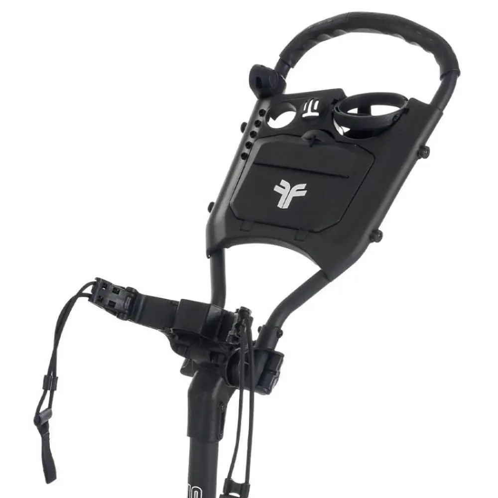 Fastfold Slim Golf Cart Trolley Black/Charcoal - Image 2
