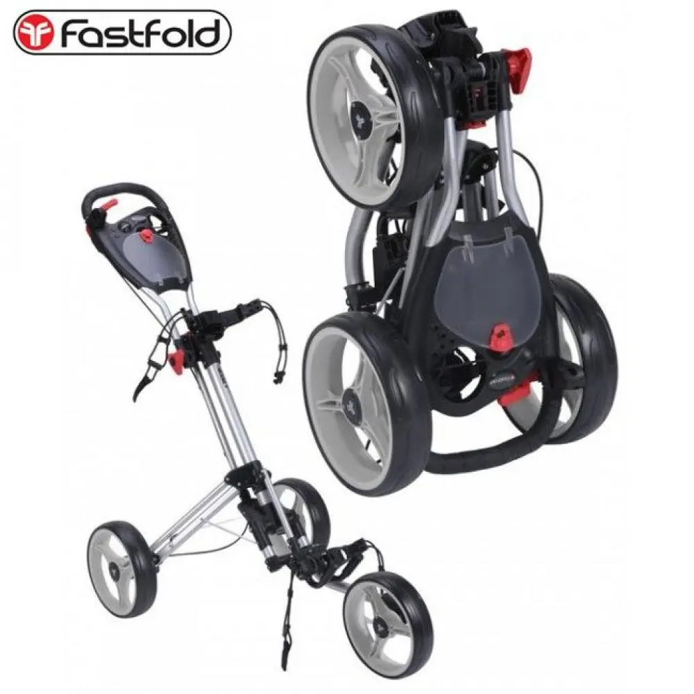 Fastfold Trike 2.0 Golf Trolley Silver - Image 2
