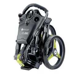 Motocaddy Cube Push Trolley Charcoal/Lime